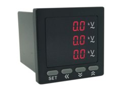 AOB394Z-8K4-3U数显三相电压表带报警(智能型)-48x48